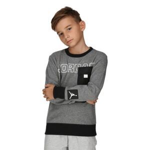 Nike Jordan Kid's French Terry Utility Long Sleeves Crewneck Sweatshirt Size XL